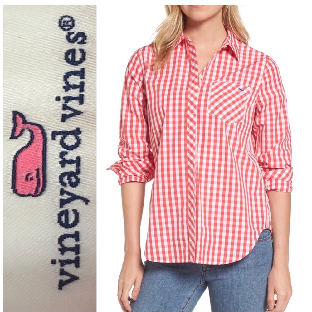 Vineyard Vines Relaxed Seabreeze Pocket Button Up
